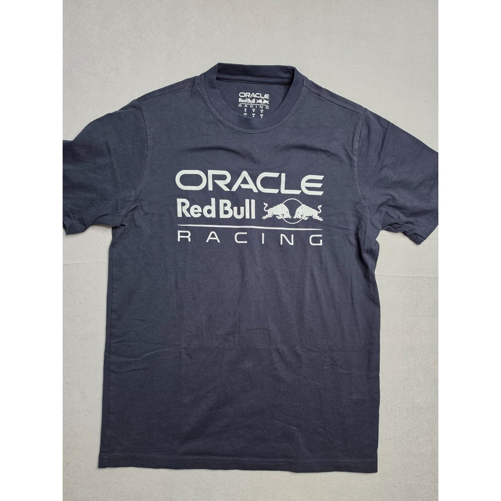 Oracle Red Bull Racing Men's Navy Logo Tee